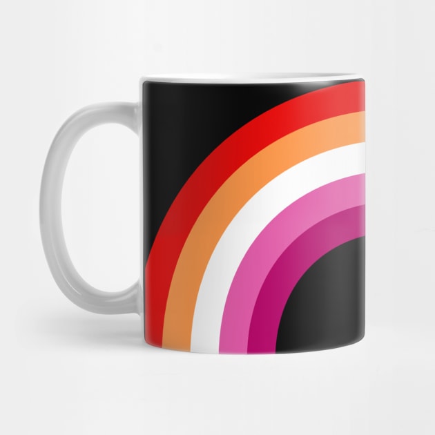 New Lesbian Pride Flag Rainbow by brendalee